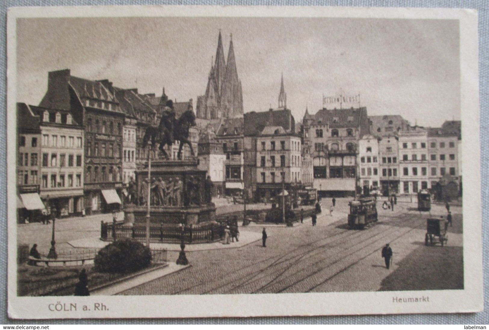 GERMANY DEUTSCHLAND KOLN COLN AM RHEIN HEUMARKT PLAZ POSTKARTE POSTCARD ANSICHTSKARTE PHOTO CARTE POSTALE CARD PC CP AK - Langen