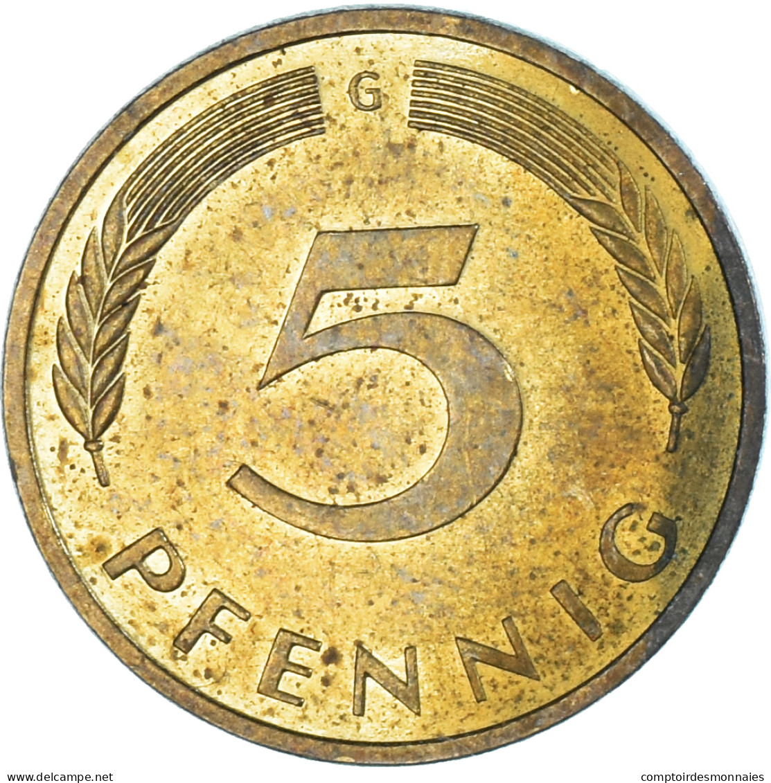 Monnaie, Allemagne, 5 Pfennig, 1987 - 5 Pfennig