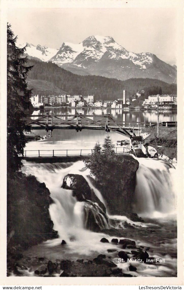 SUISSE - St Moritz - Inn Fall - Carte Postale Ancienne - Saint-Moritz