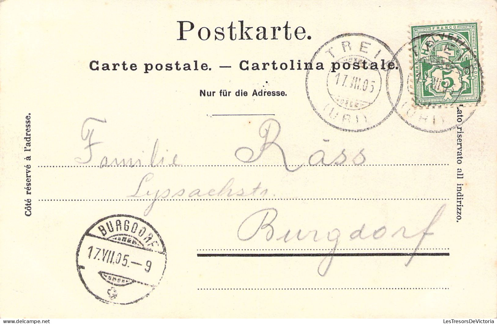 SUISSE - Haus An Der Treib - Alter Tagsatzungssaal - Carte Postale Ancienne - Autres & Non Classés