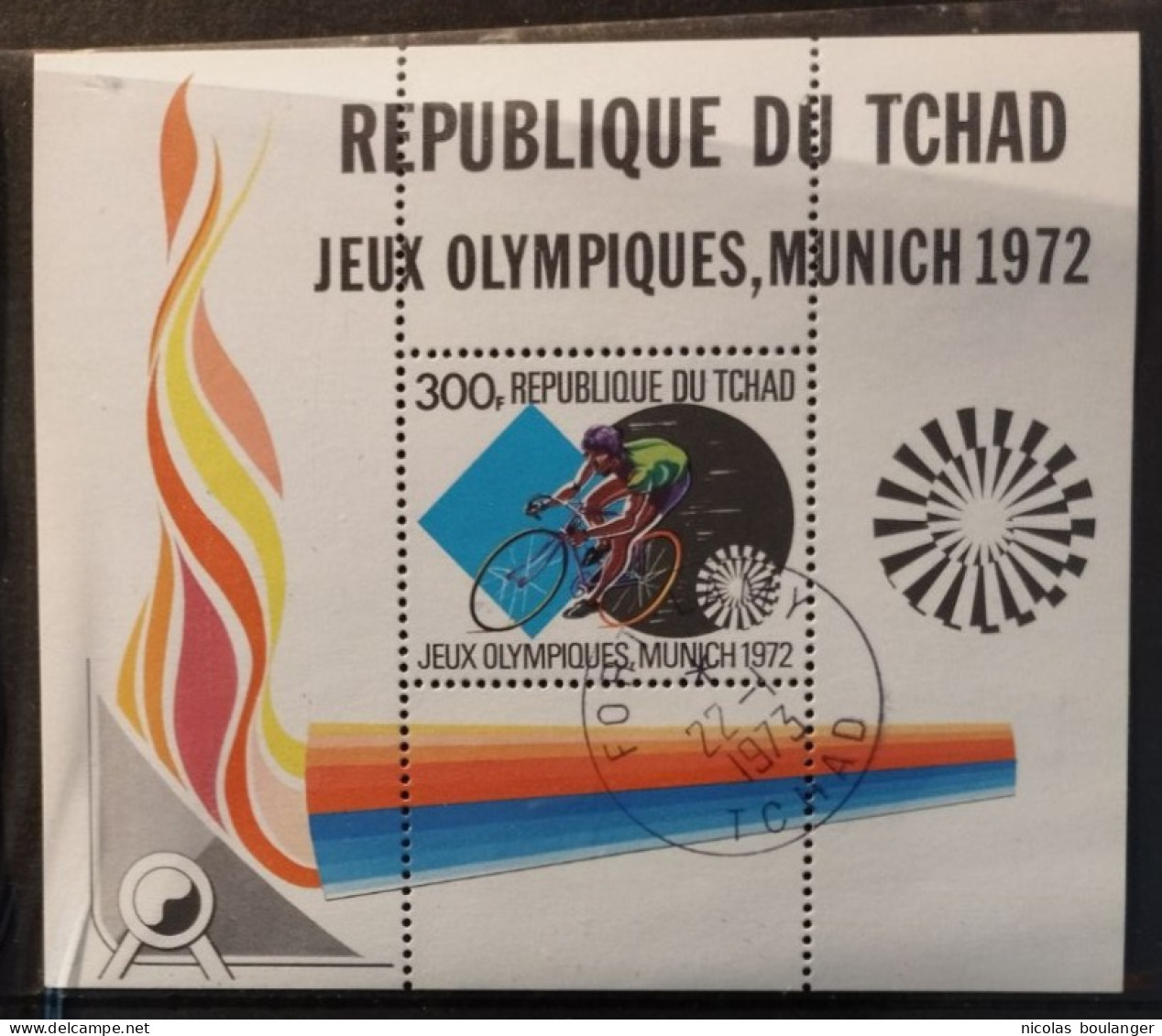 République Du Tchad 1972 / Yvert Bloc Feuillet N°13 / Used - Tchad (1960-...)