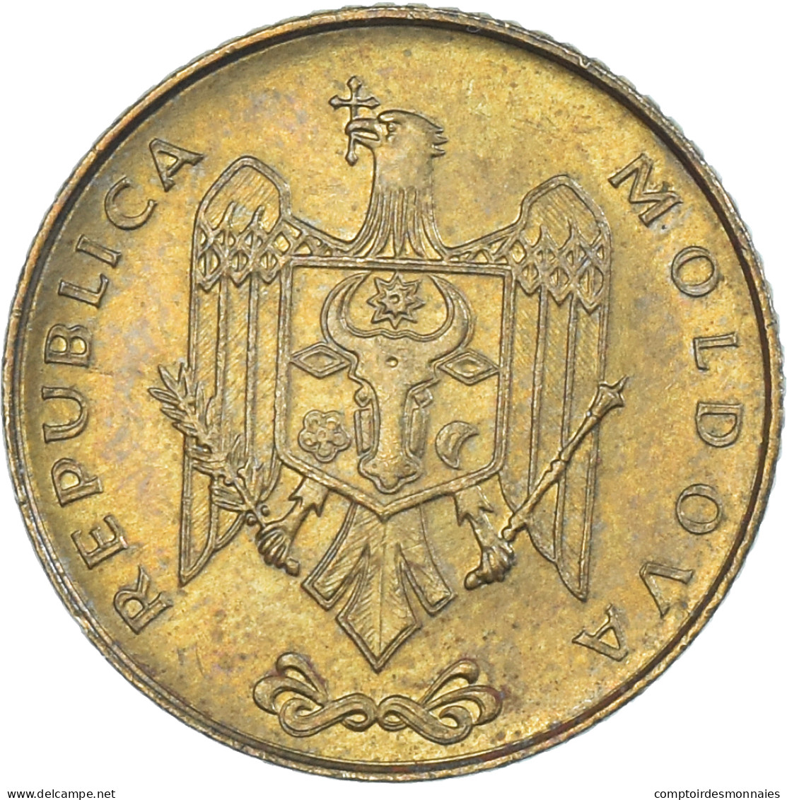 Monnaie, Moldavie, 50 Bani, 1997 - Moldavië