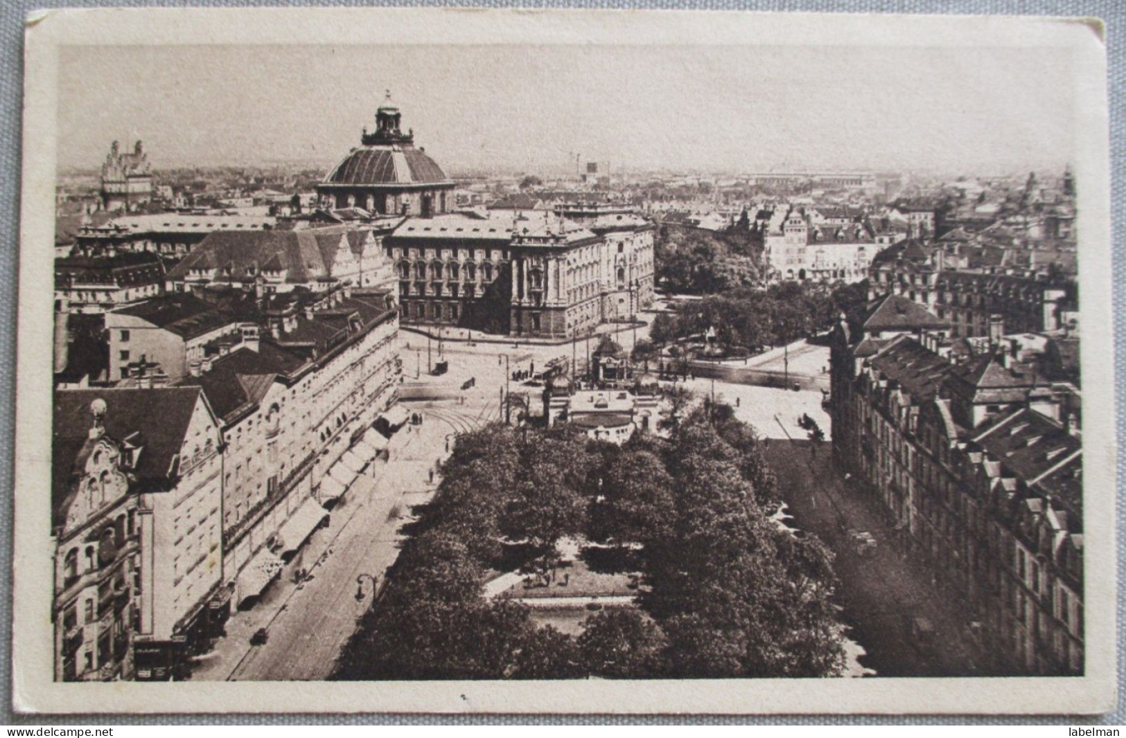 GERMANY DEUTSCHLAND MUNICH MÜNCHEN BAVARIA KARLSPLATZ CP POSTKARTE POSTCARD ANSICHTSKARTE CARTE POSTALE CARD PC AK - Langen