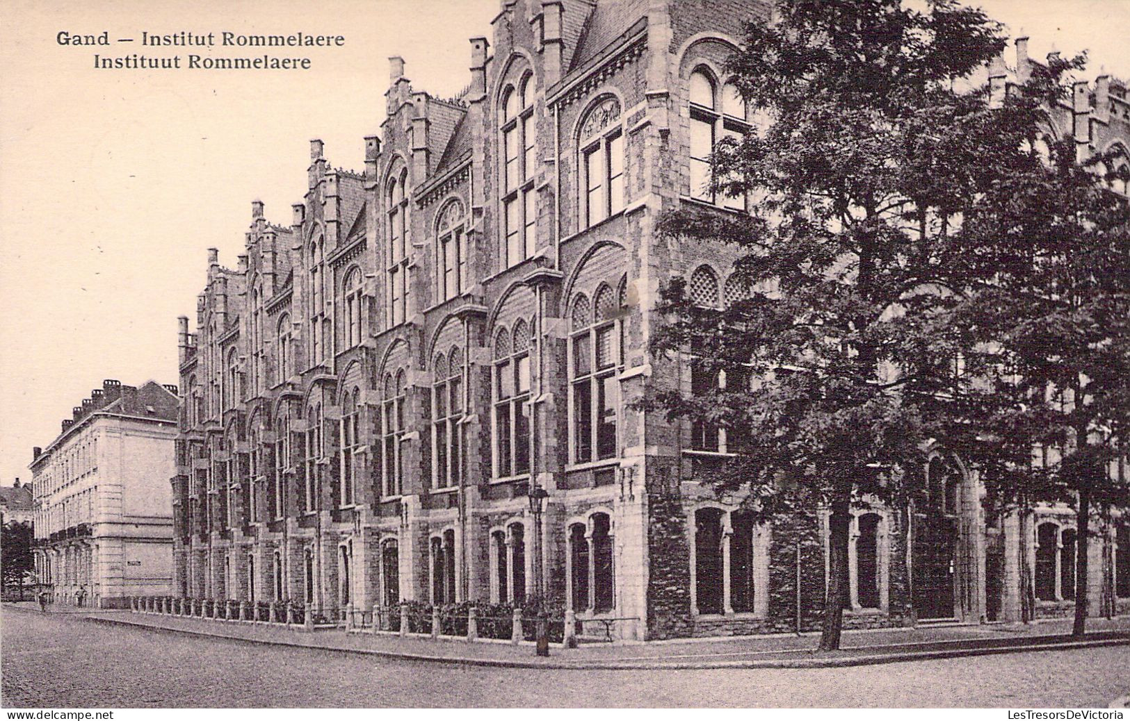 BELGIQUE - GAND - Institut Rommelaere - Carte Postale Ancienne - Gent