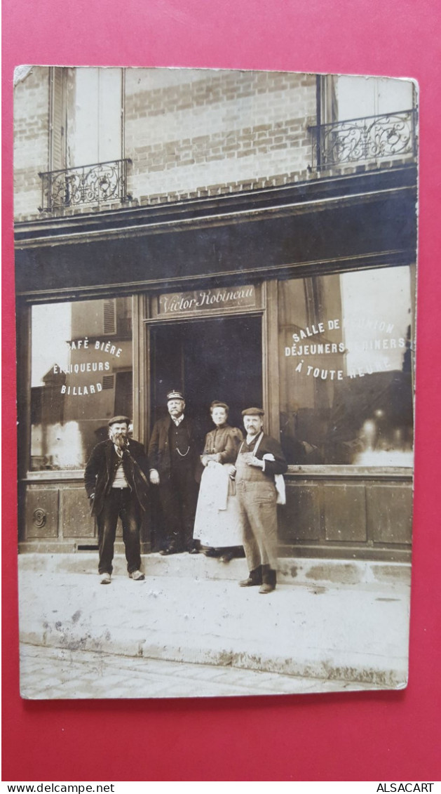 Café Victor Robineau , Surement à Bagnolet , Rue Sadi Carnot - Caffé