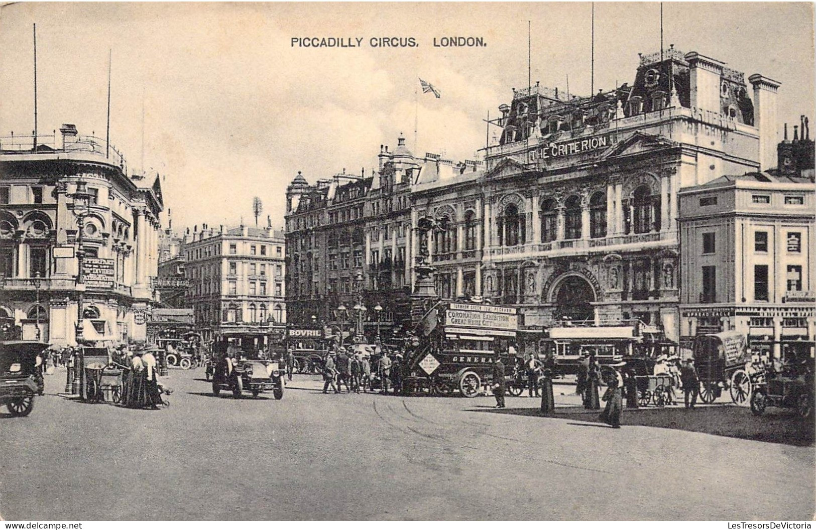 ANGLETERRE - LONDON - Picadilly Circus - Carte Postale Ancienne - Piccadilly Circus