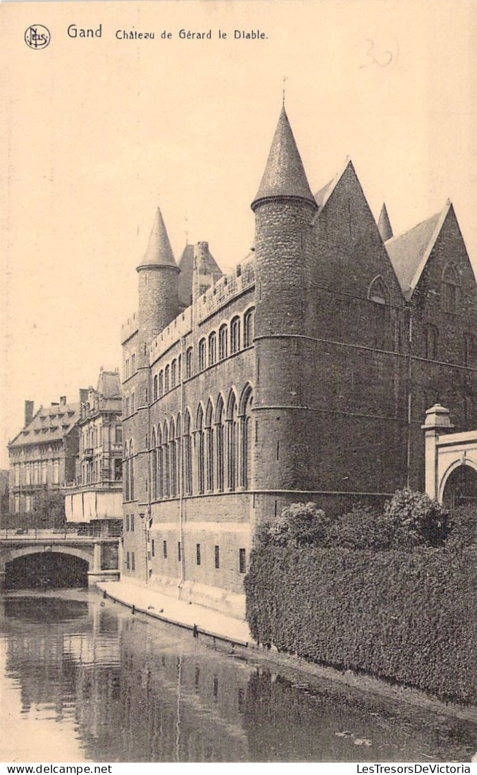 BELGIQUE - GAND - Château De Gérard Le Diable - Carte Postale Ancienne - Gent