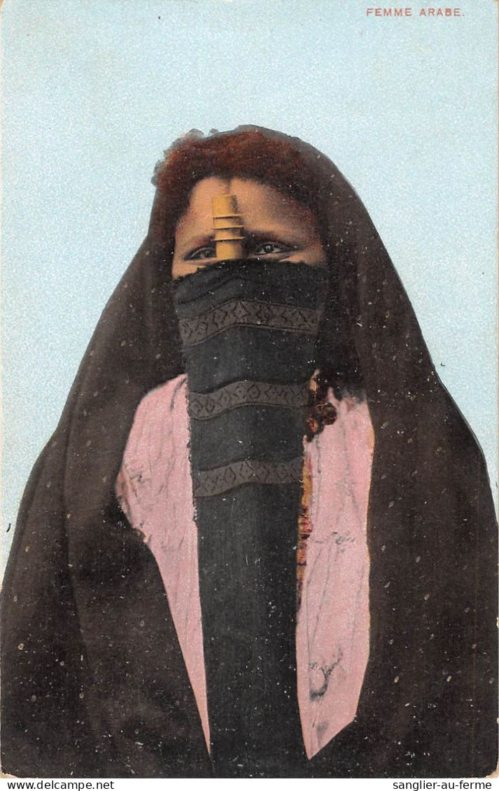 CPA AFRIQUE EGYPTE LE CAIRE FEMME ARABE - Caïro