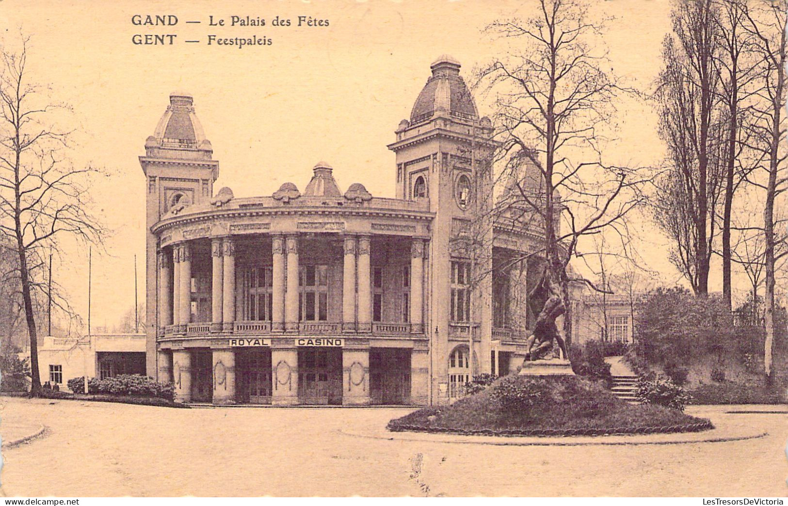 BELGIQUE - GAND - Le Palais Des Fêtes - Carte Postale Ancienne - Gent