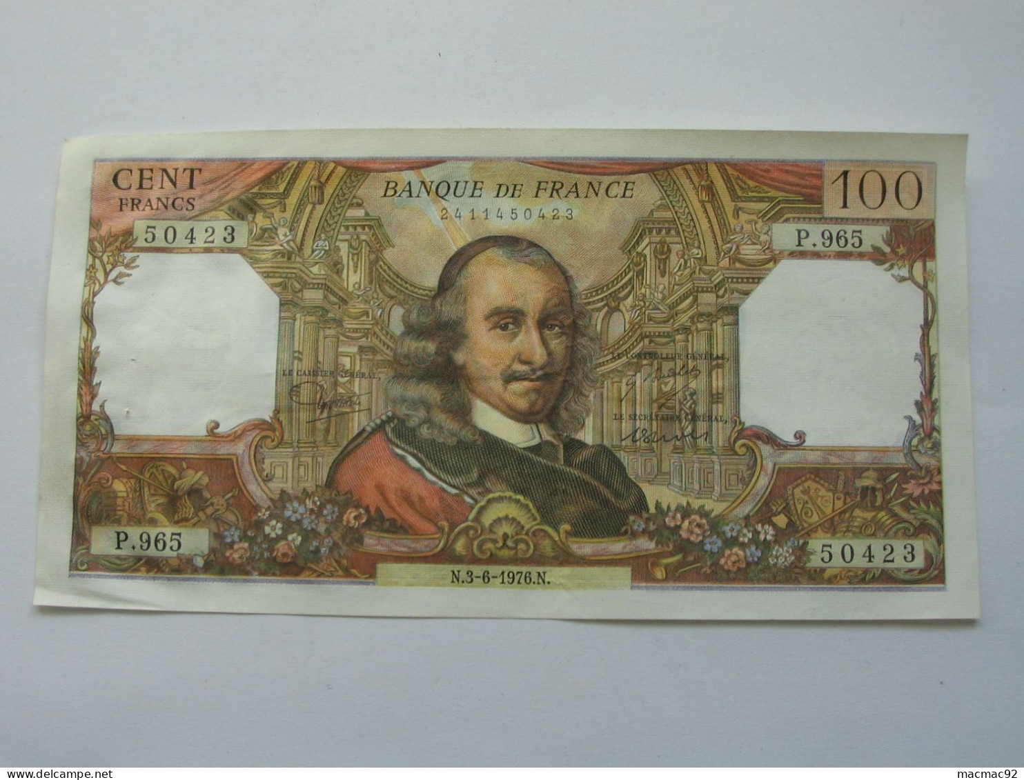 100 Francs CORNEILLE 1976   **** EN ACHAT IMMEDIAT **** - 100 F 1964-1979 ''Corneille''