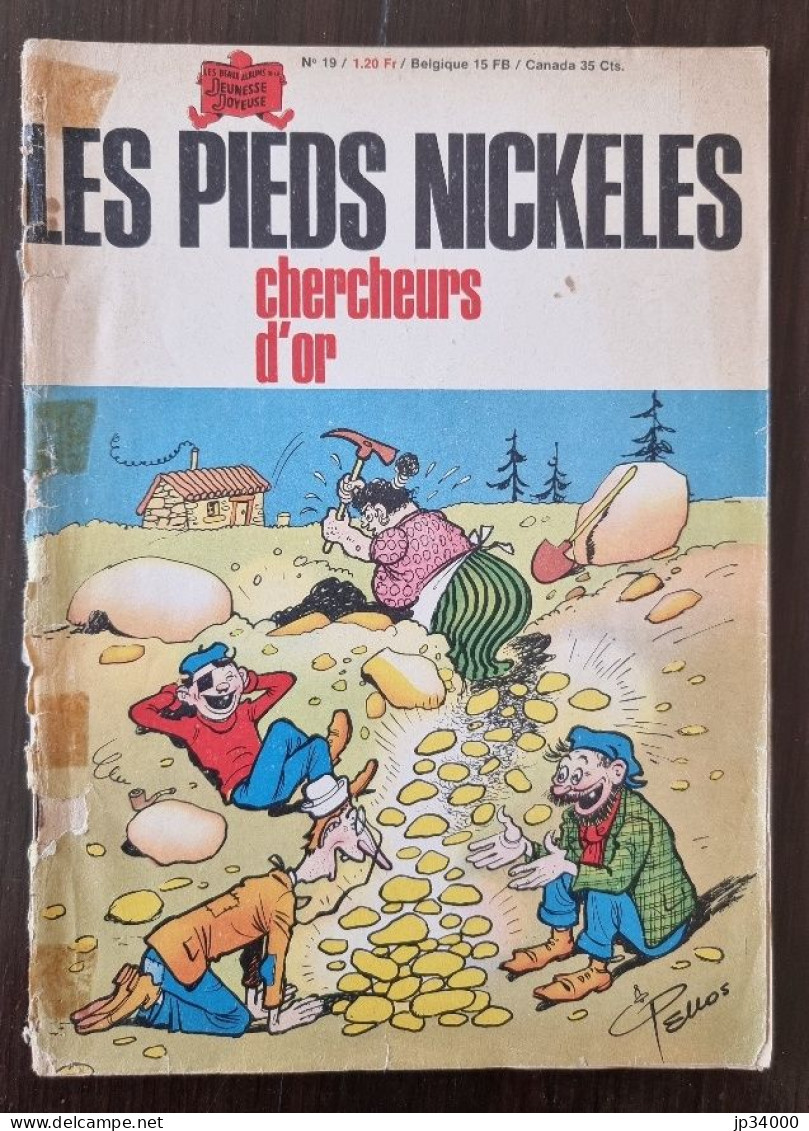 Les Pieds Nickelés Chercheurs D'or N°19 Publié Chez SPE. Edition 1966-Pellos (A) - Pieds Nickelés, Les
