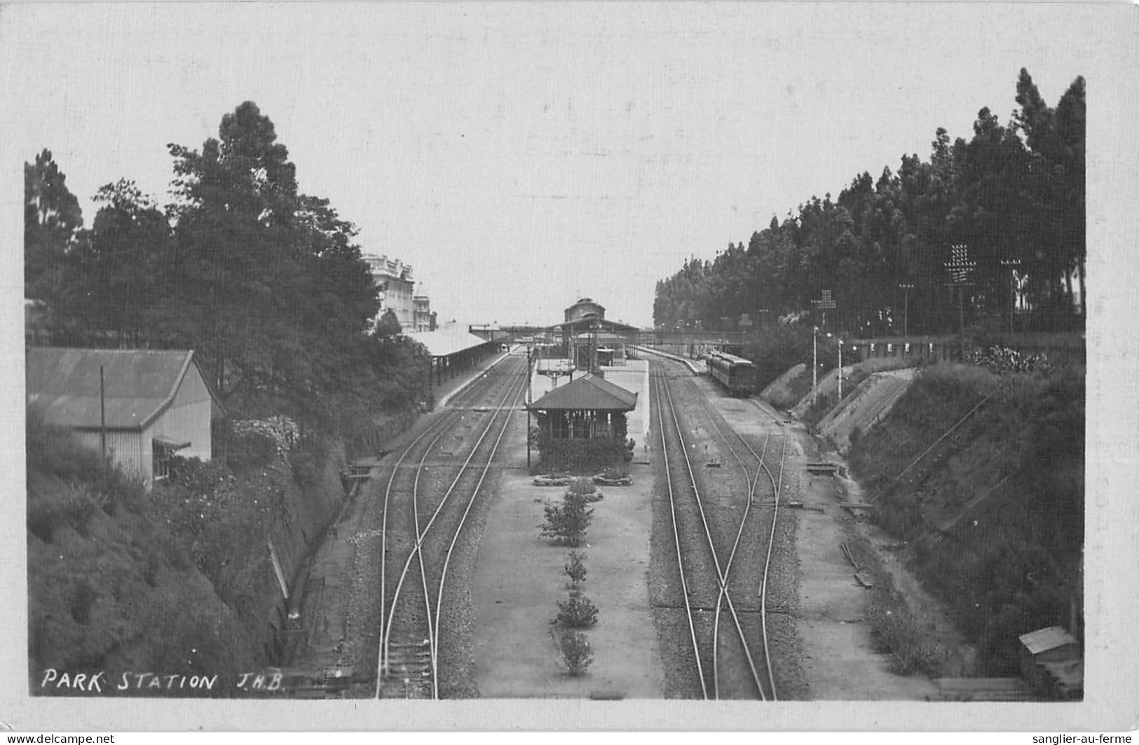 CPA AFRIQUE DU SUD JOHANNESBOURG CARTE PHOTO / PARK STATION - Südafrika