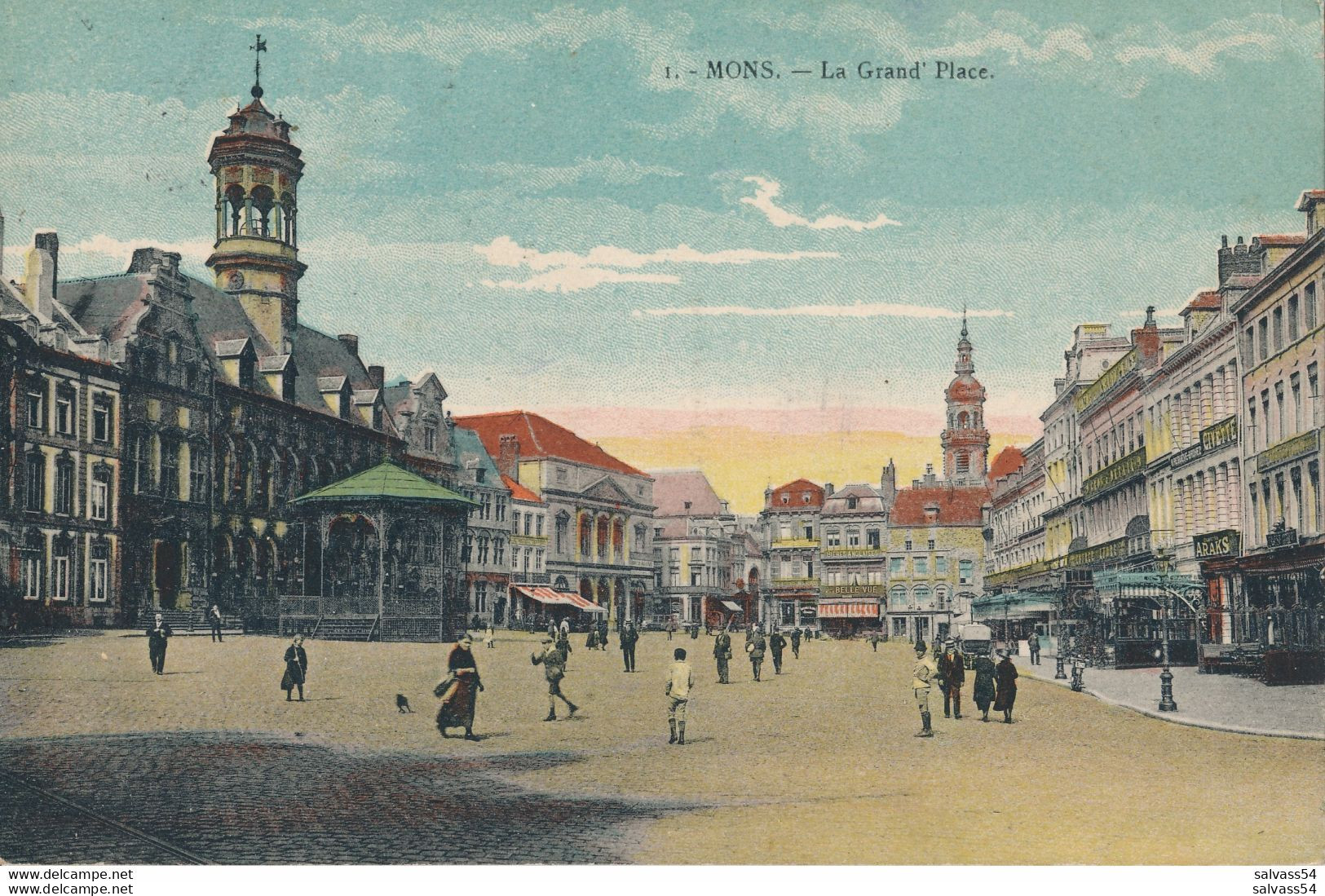 BELGIQUE : BELGIUM - Mons - La Grand Place - Mons