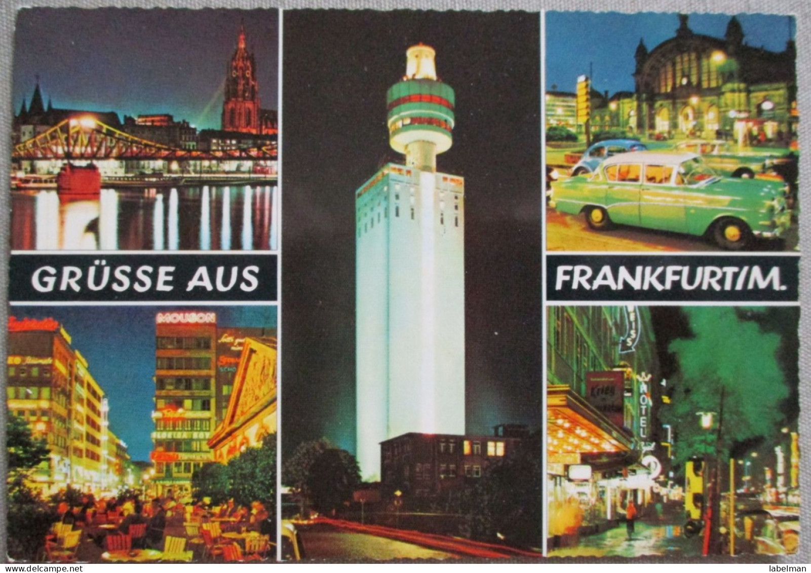 GERMANY DEUTSCHLAND FRANKFURT AM MAIN MULTI VIEW CARD KARTE POSTKARTE POSTCARD ANSICHTSKARTE CARTE POSTALE PC CP AK - Langen