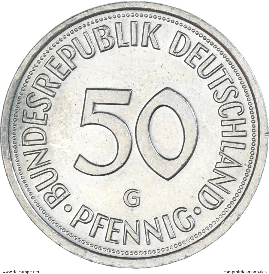 Monnaie, Allemagne, 50 Pfennig, 1984 - 50 Pfennig