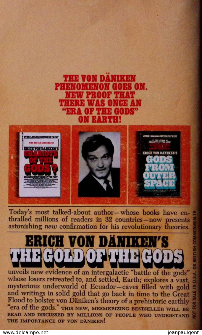 Erich Von Däniken - The Gold Of The Gods - Europe