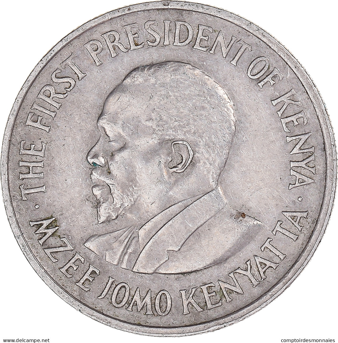 Monnaie, Kenya, 50 Cents, 1973 - Kenia