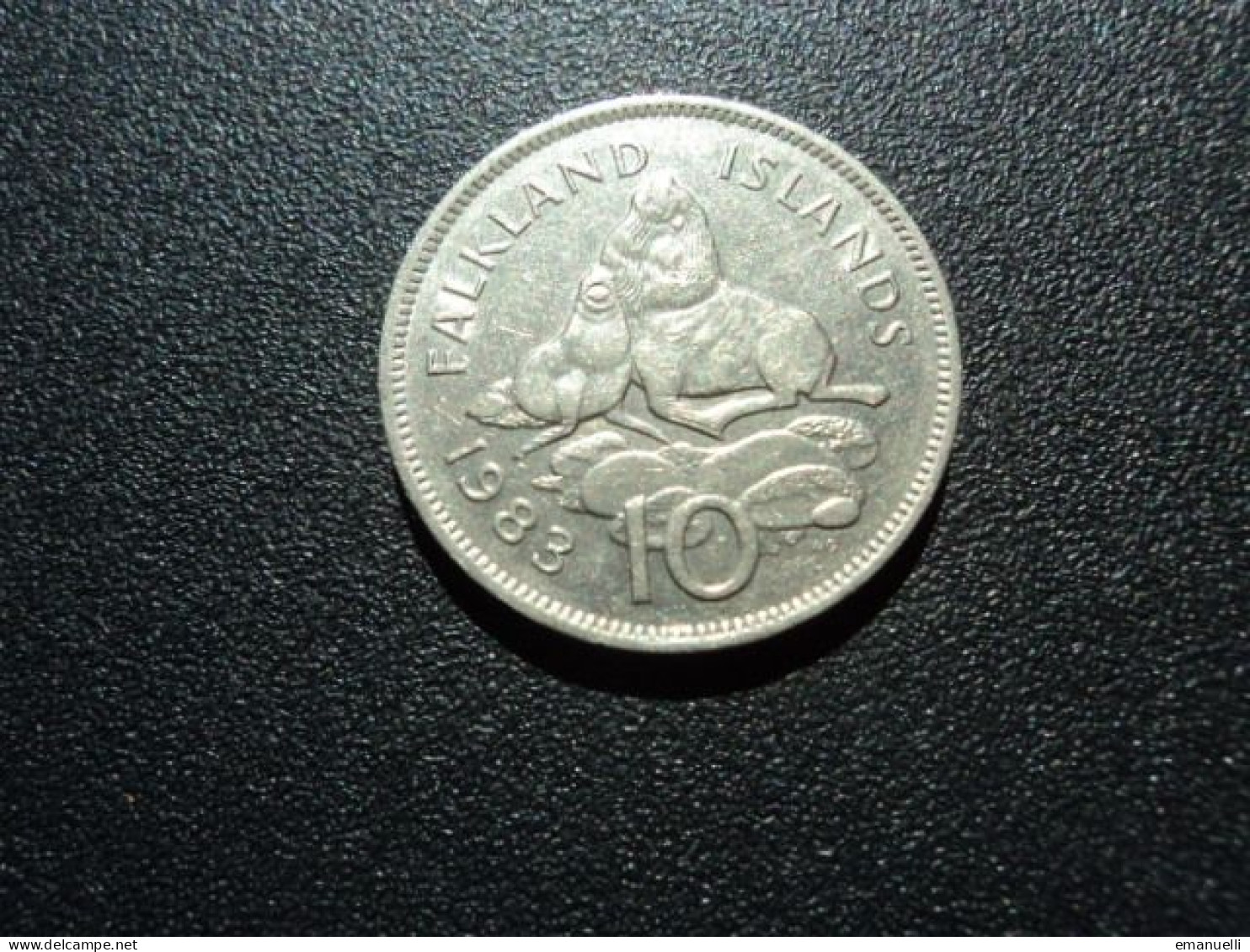 FALKLAND : 10 PENCE   1983    KM 5.1     SUP - Falkland