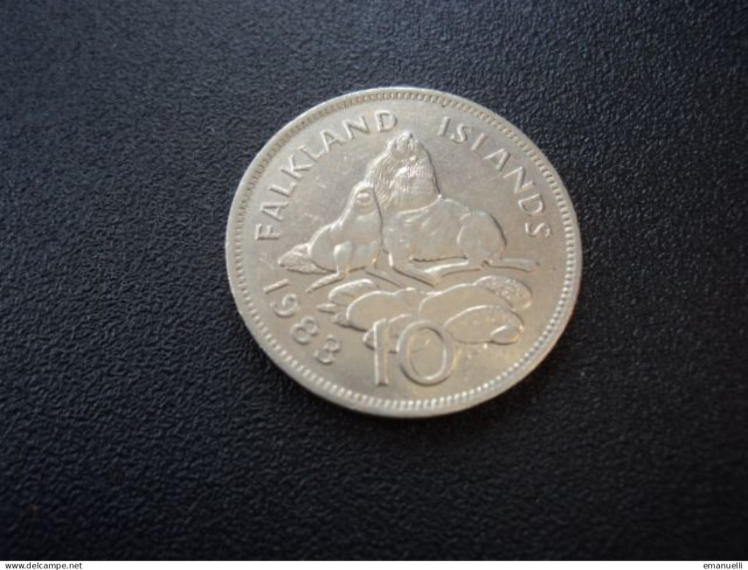 FALKLAND : 10 PENCE   1983    KM 5.1     SUP - Falklandeilanden