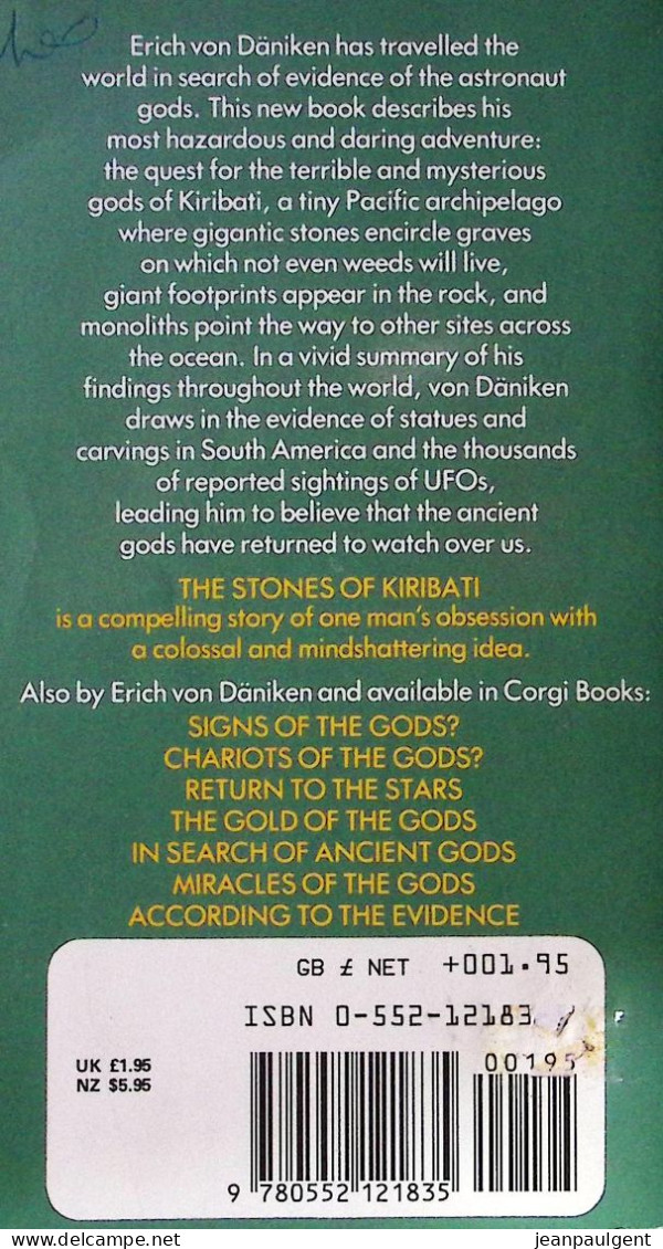 Erich Von Däniken - The Stones Of Kiribati - Pathways To The Gods? - Europa