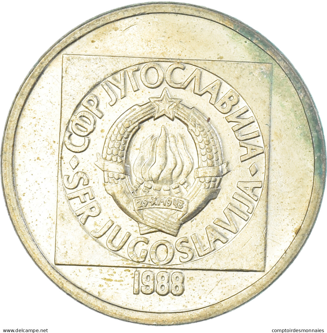 Monnaie, Yougoslavie, 50 Dinara, 1988 - Yougoslavie