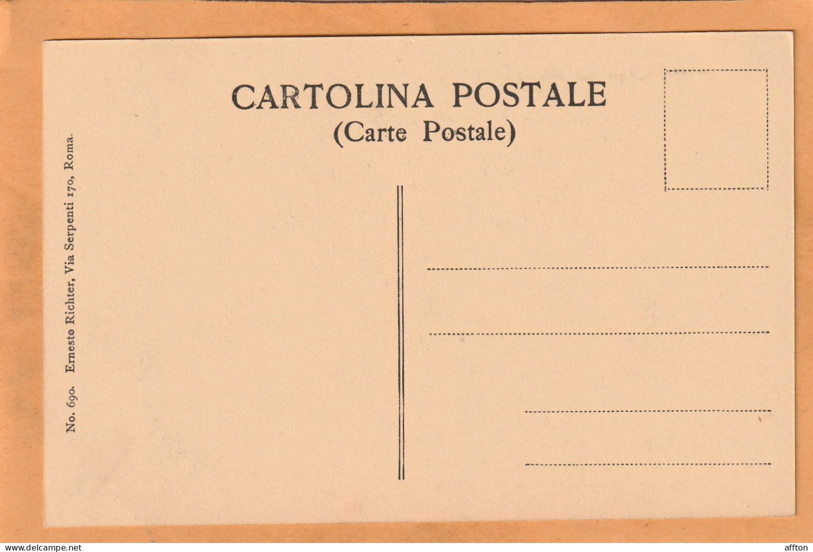 Rome Types Italy Old  Postcard - Transportmiddelen