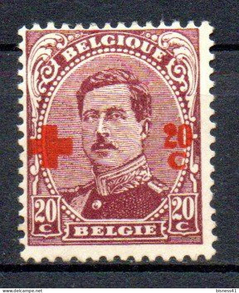 Col33 Belgique Belgium 1918 N° 155 Neuf X MH Cote : 13,50€ - 1918 Rode Kruis