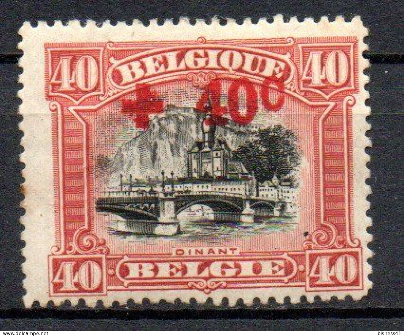 Col33 Belgique Belgium 1918 N° 158 Neuf X MH Cote : 13,50€ - 1918 Croix-Rouge
