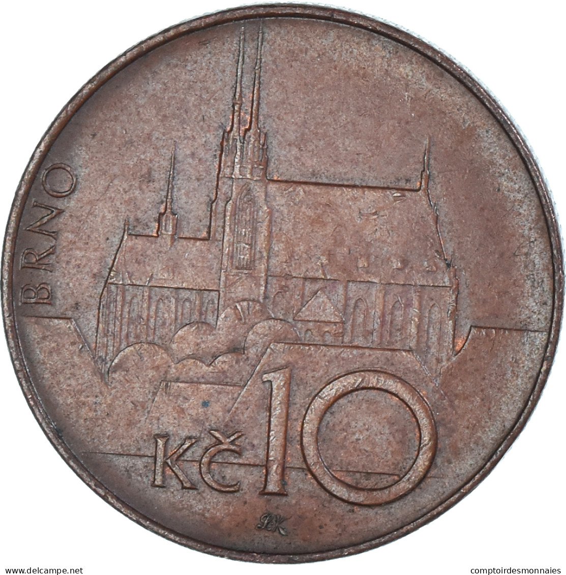 Monnaie, République Tchèque, 10 Korun, 1996 - Czech Republic