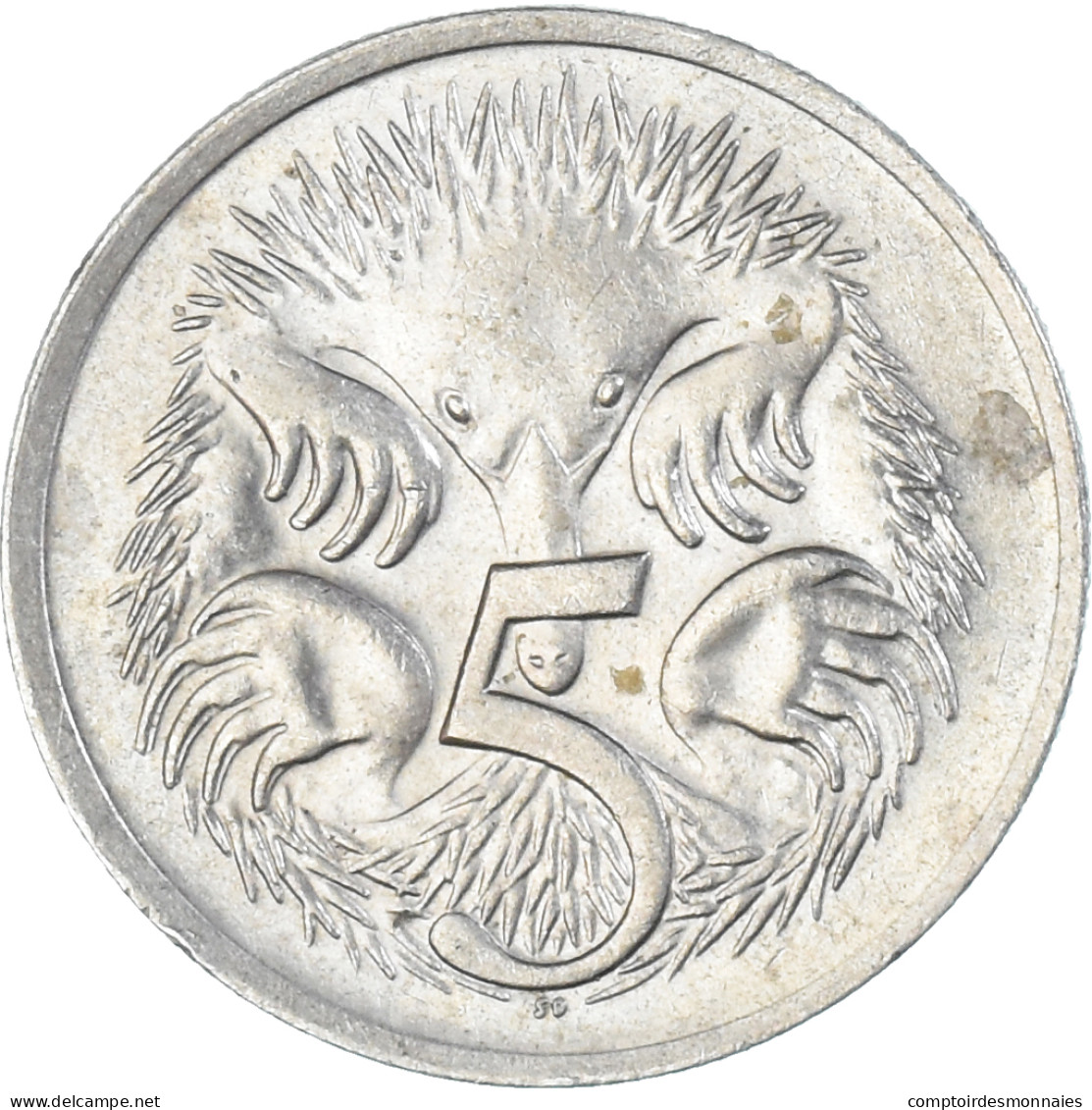 Monnaie, Australie, 5 Cents, 1975 - 5 Cents