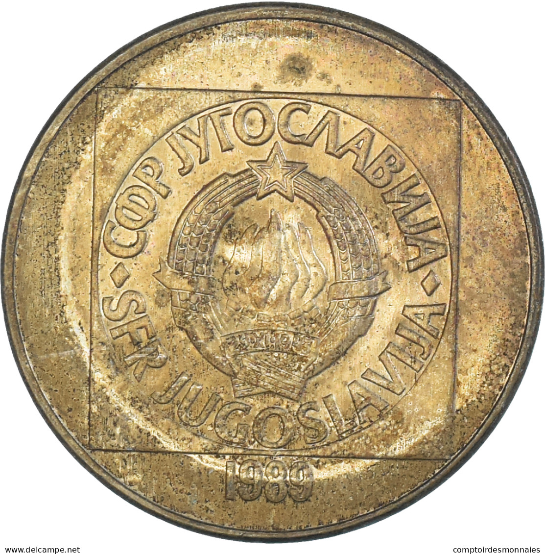 Monnaie, Yougoslavie, 100 Dinara, 1989 - Yougoslavie