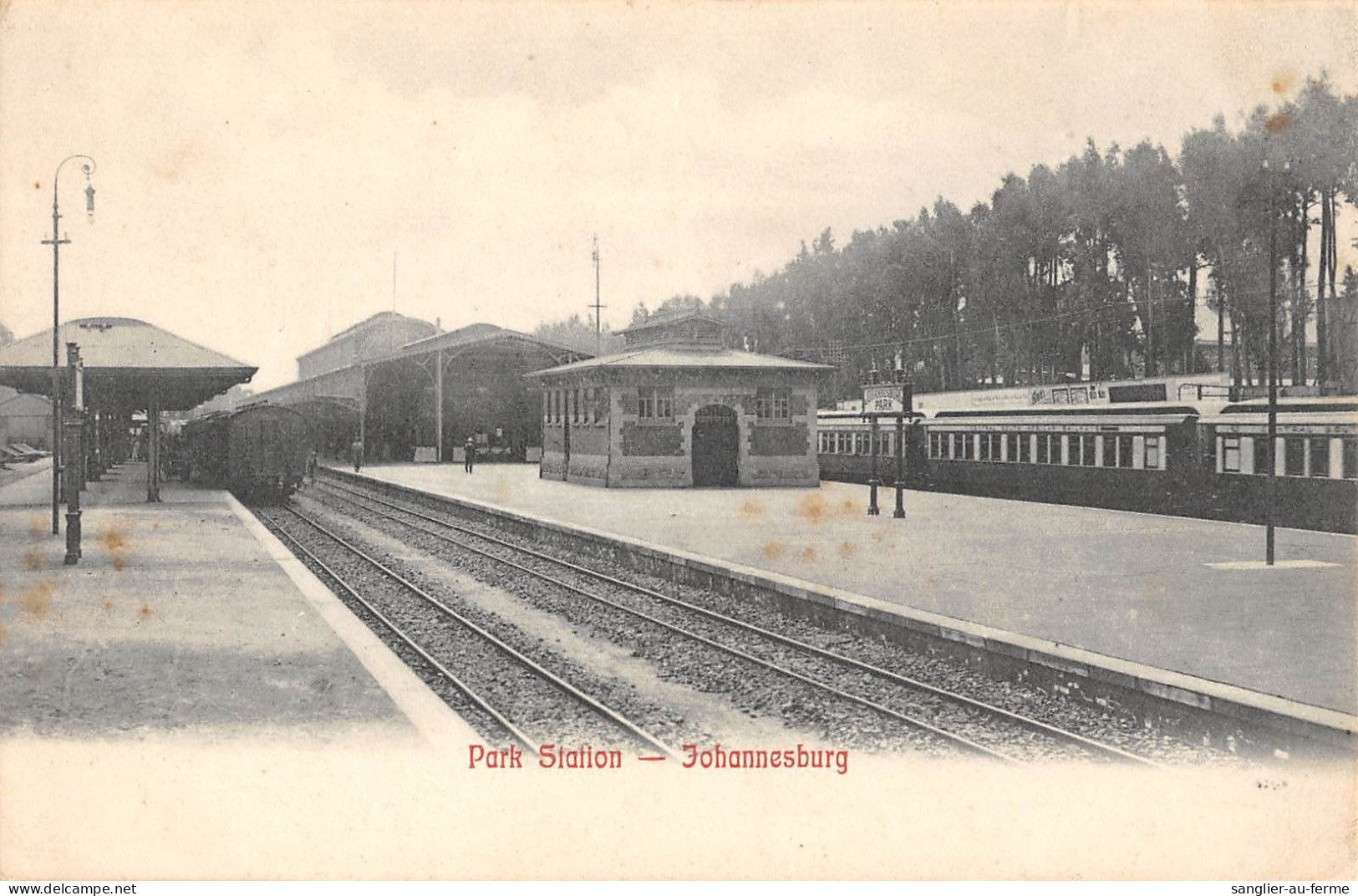 CPA AFRIQUE DU SUD PARK STATION JOHANNESBURG / TRAIN - Afrique Du Sud