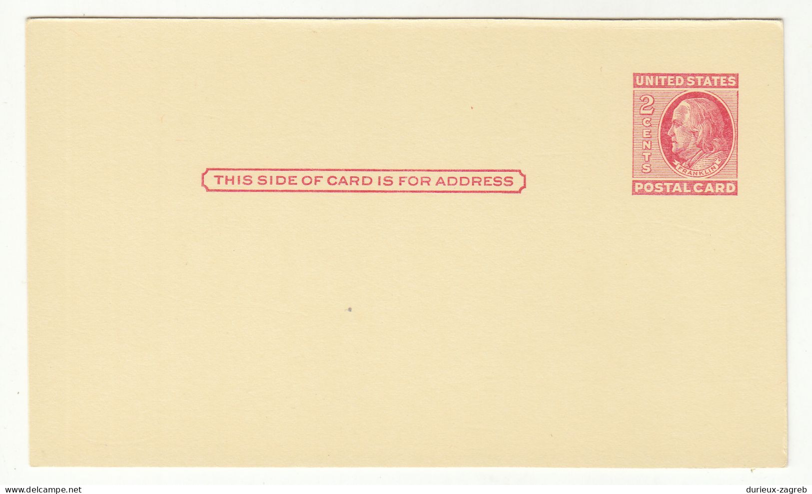 US 1951 Postal Stationery Postcard Not Posted UX38 230601 - 1941-60