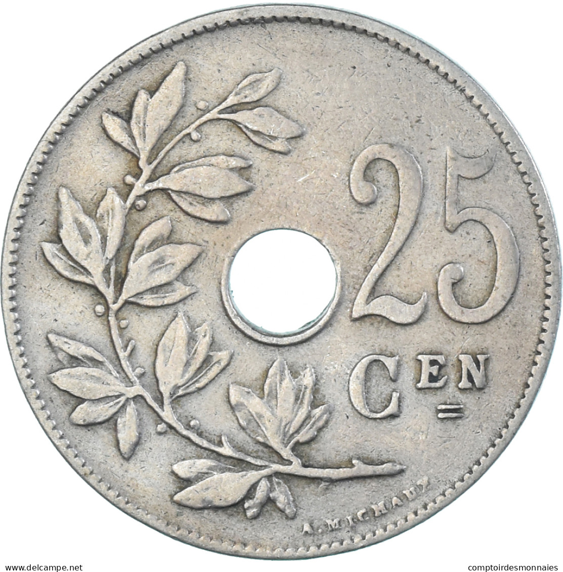 Monnaie, Belgique, 25 Centimes, 1928 - 25 Centimes