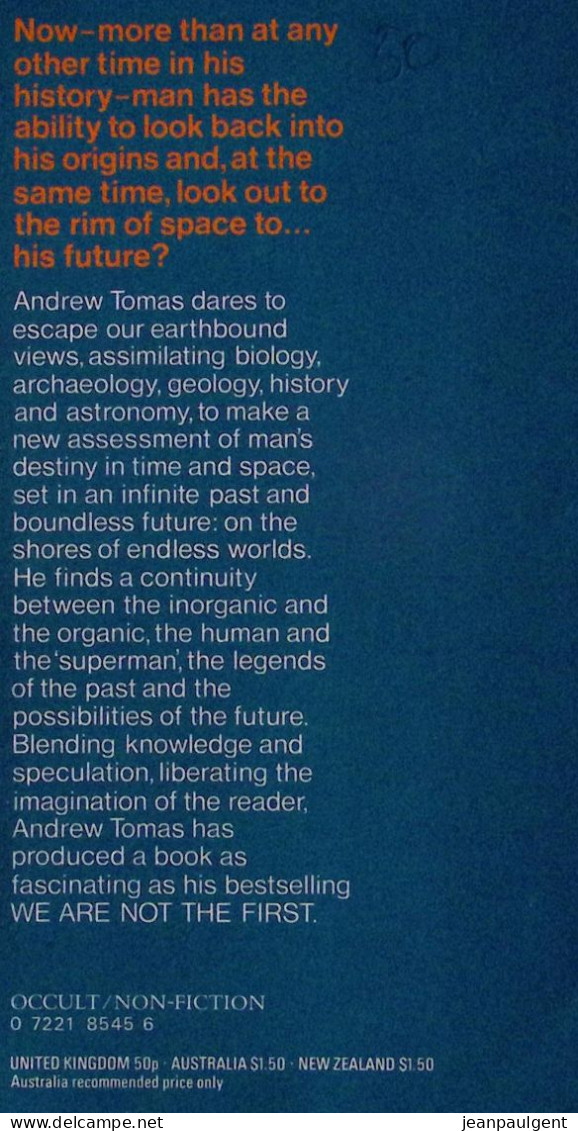 Andrew Tomas - On The Shores Of Endless Worlds - Europe