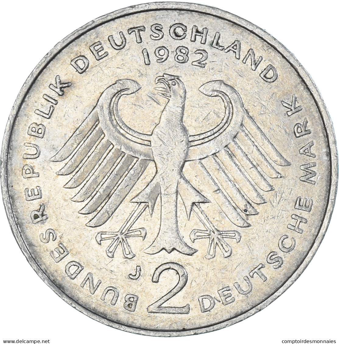 Monnaie, Allemagne, 2 Mark, 1982 - 2 Mark