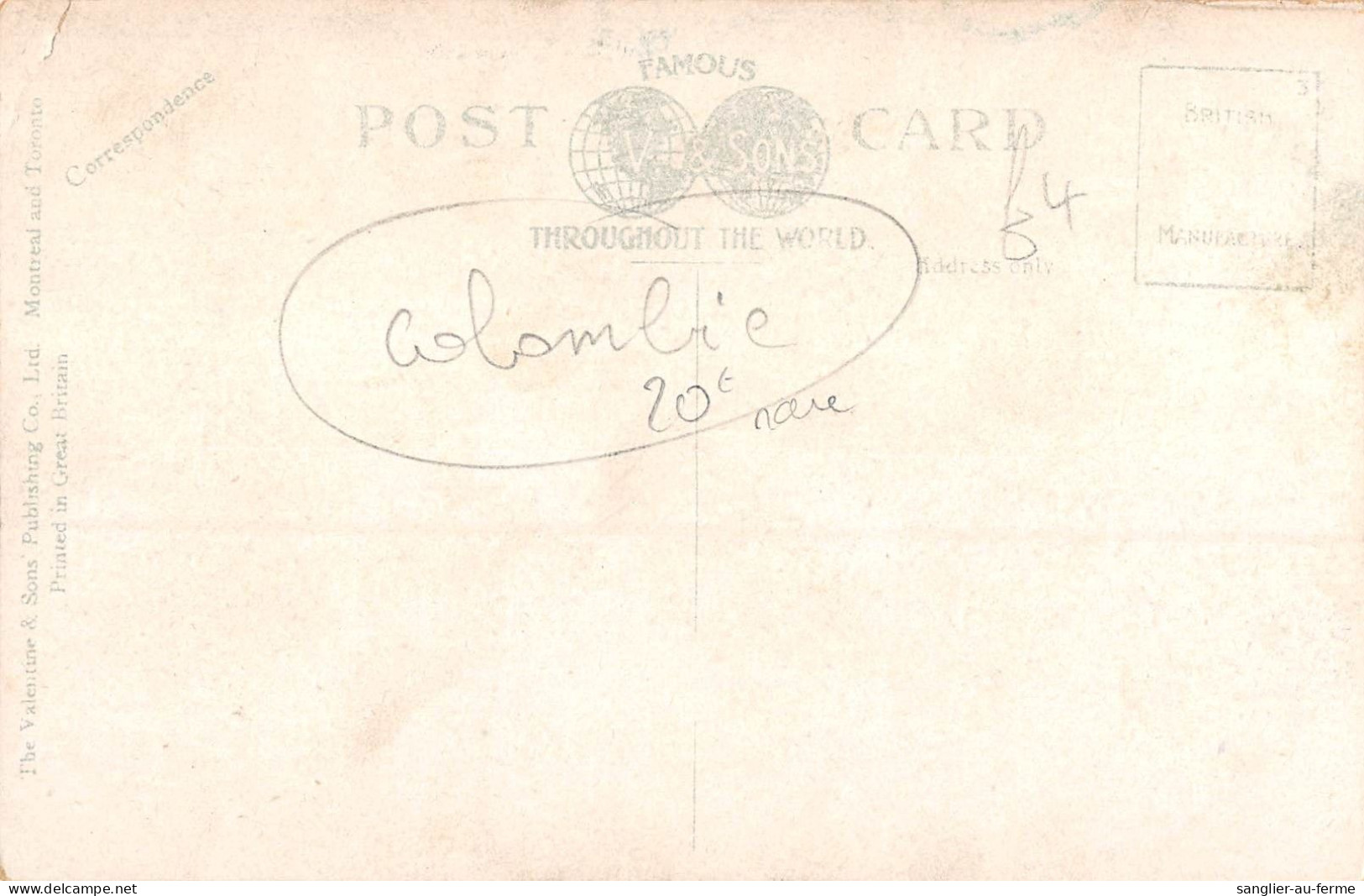 CPA COLOMBIE INDIAN CHIEFS BRITISH COLOMBIA INDIENS D'AMERIQUE / CPA RARE - Kolumbien