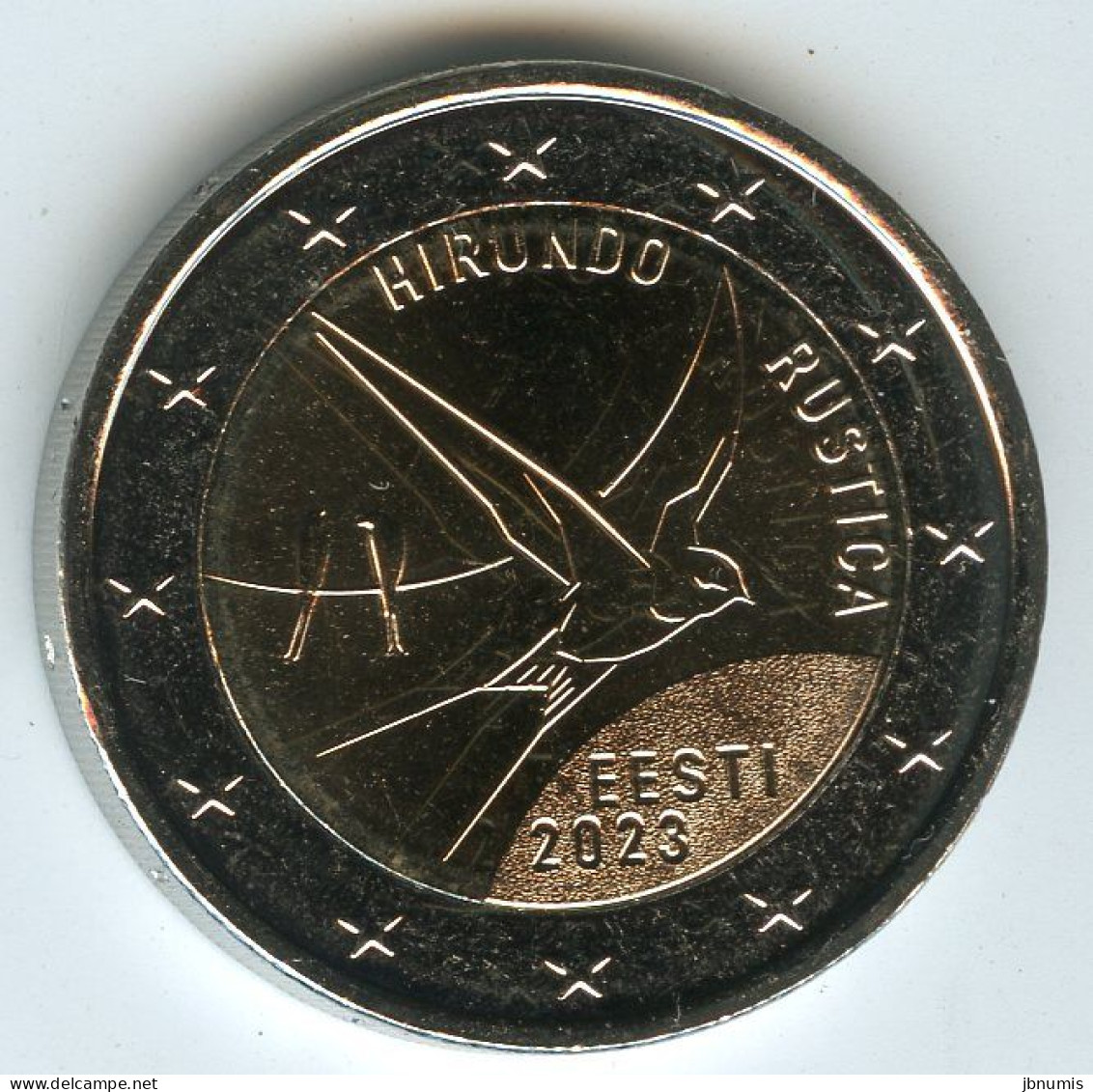 Estonie Estonias 2 Euro 2023 Hirondelle Oiseau National UNC - Estonie