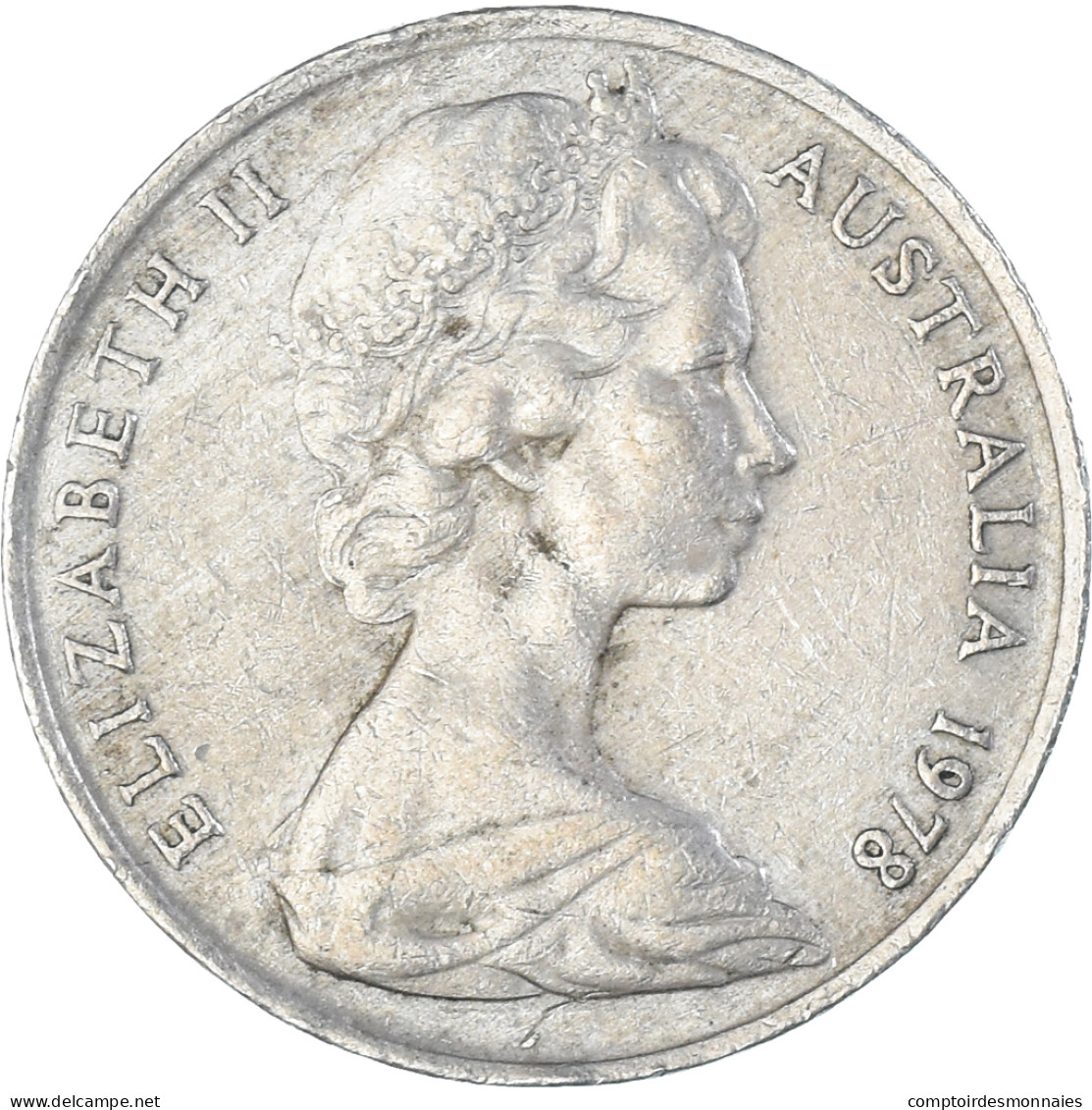 Monnaie, Australie, 10 Cents, 1978 - 1855-1910 Handelsmunt