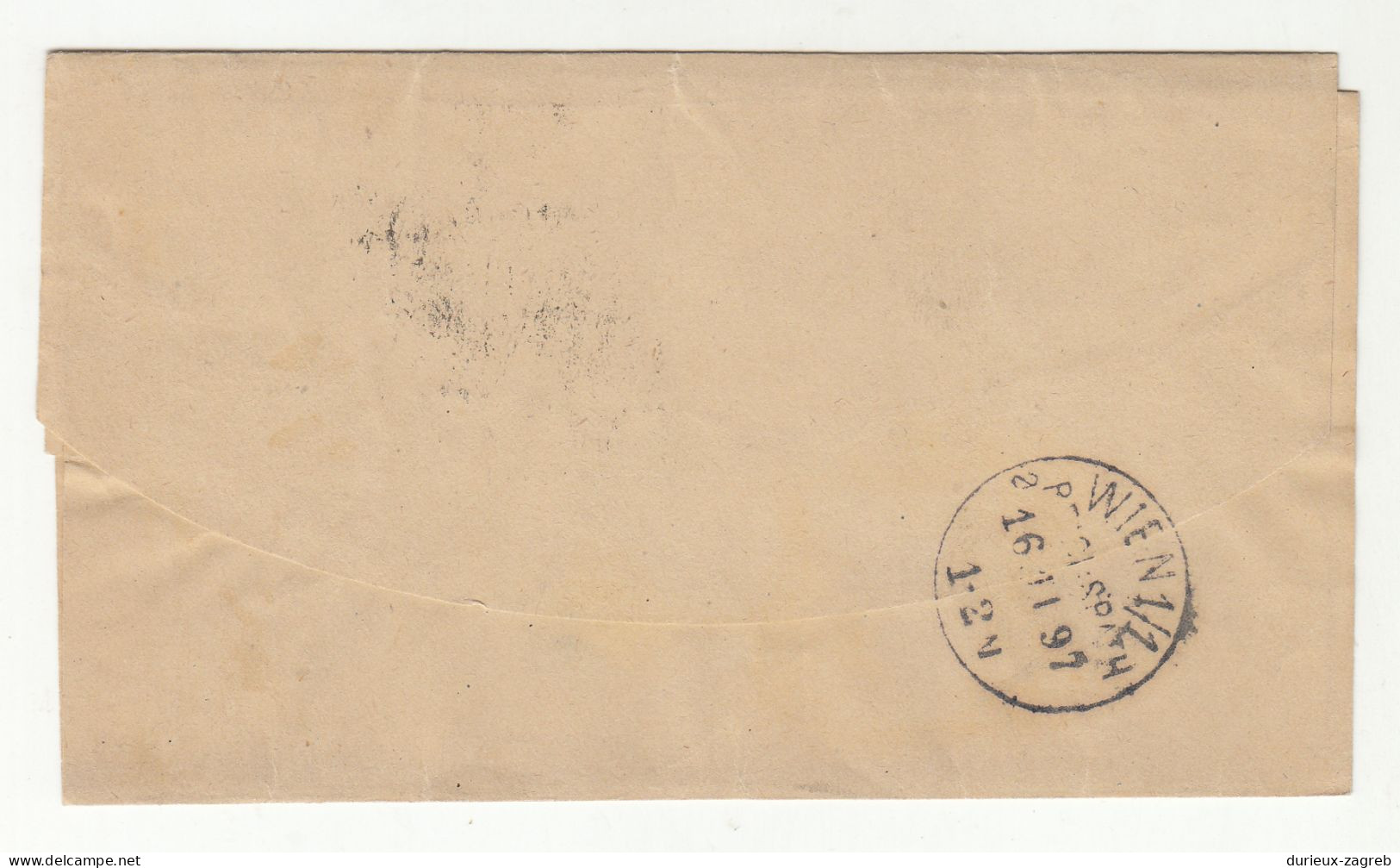 US Postal Stationery Newspaper Wrapper Posted 1897 To Wien 230601 - ...-1900