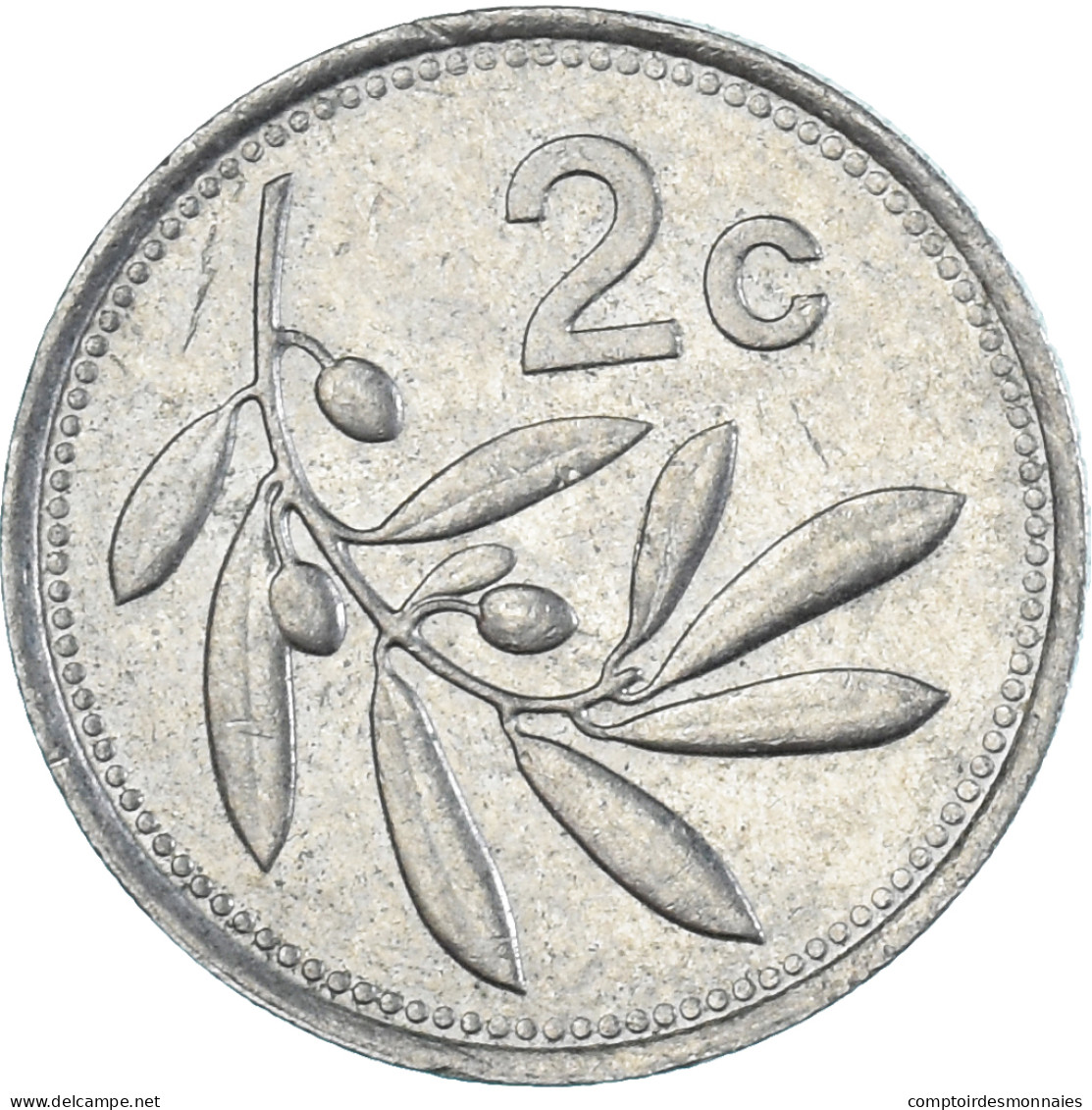 Monnaie, Malte, 2 Cents, 1993 - Malte