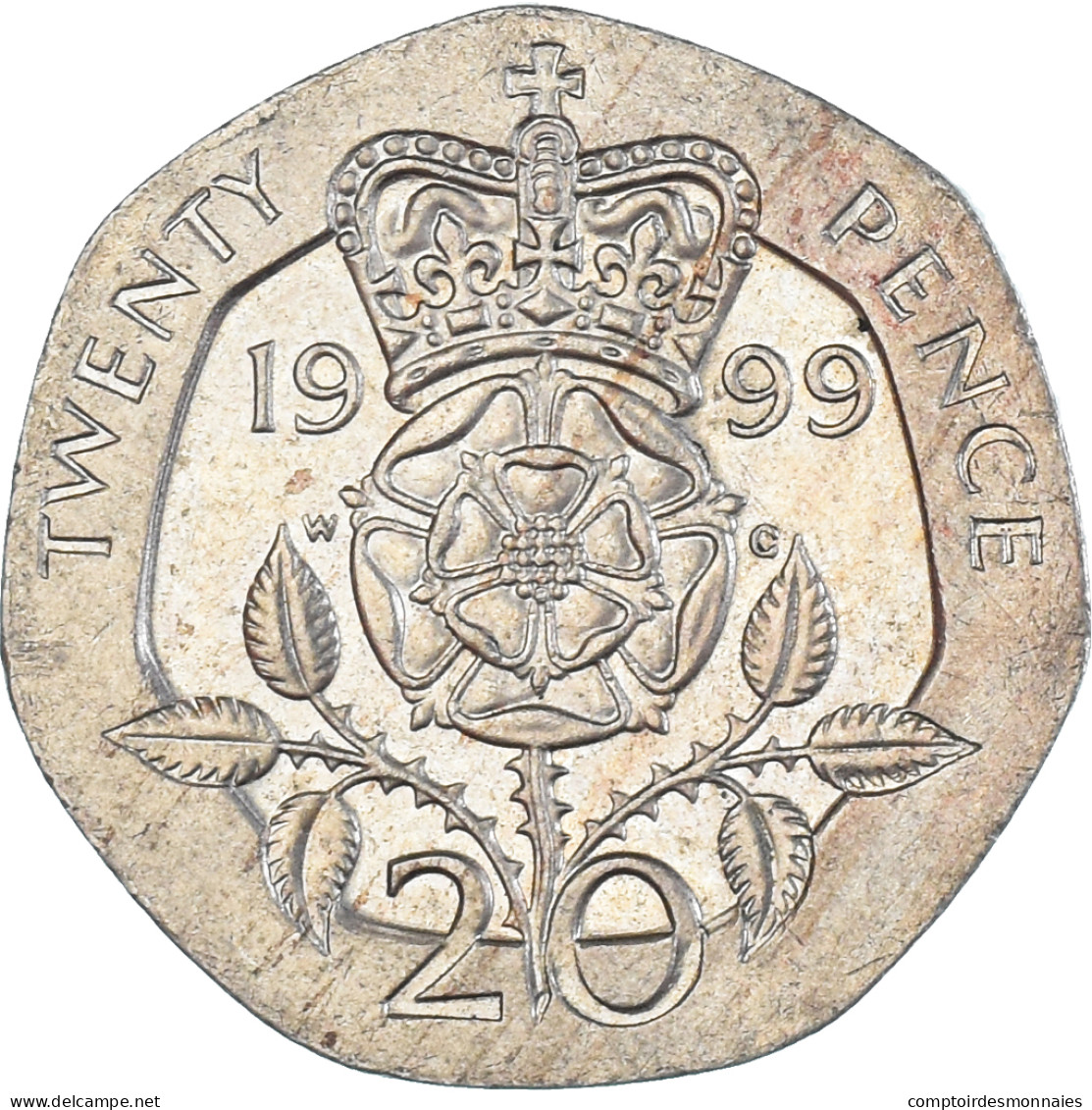 Monnaie, Grande-Bretagne, 20 Pence, 1999 - 20 Pence