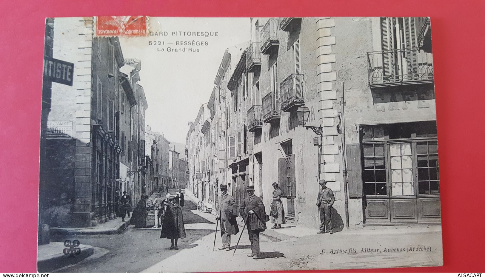 Bessèges , La Grande Rue - Bessèges