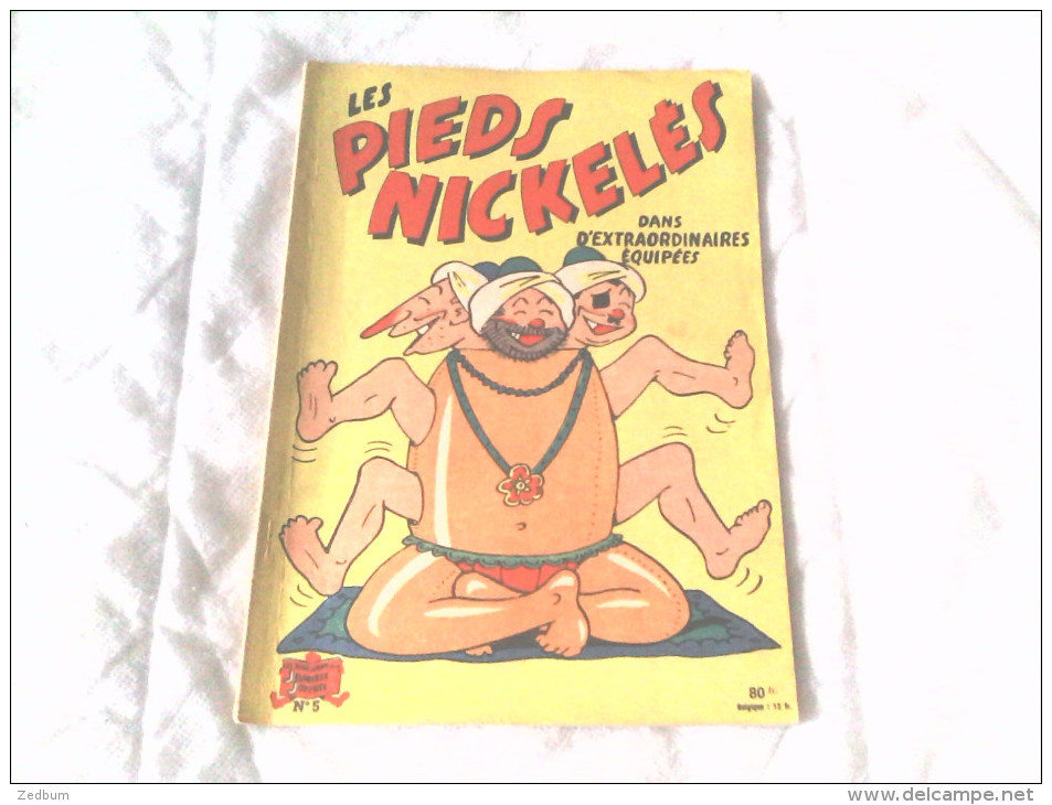 BD - LES PIEDS NICKELES DANS D EXTRAORDINAIRES EQUIPEES - 5 - Pieds Nickelés, Les