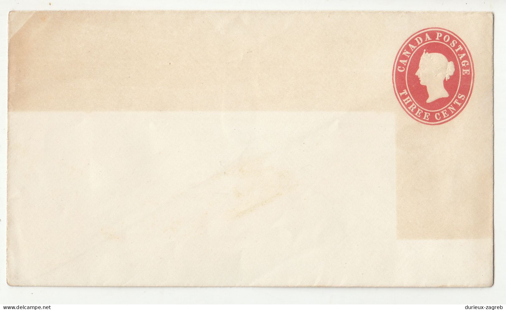 Canada 3 Old QV Postal Stationery Letter Covers Not Posted B230601 - 1860-1899 Victoria