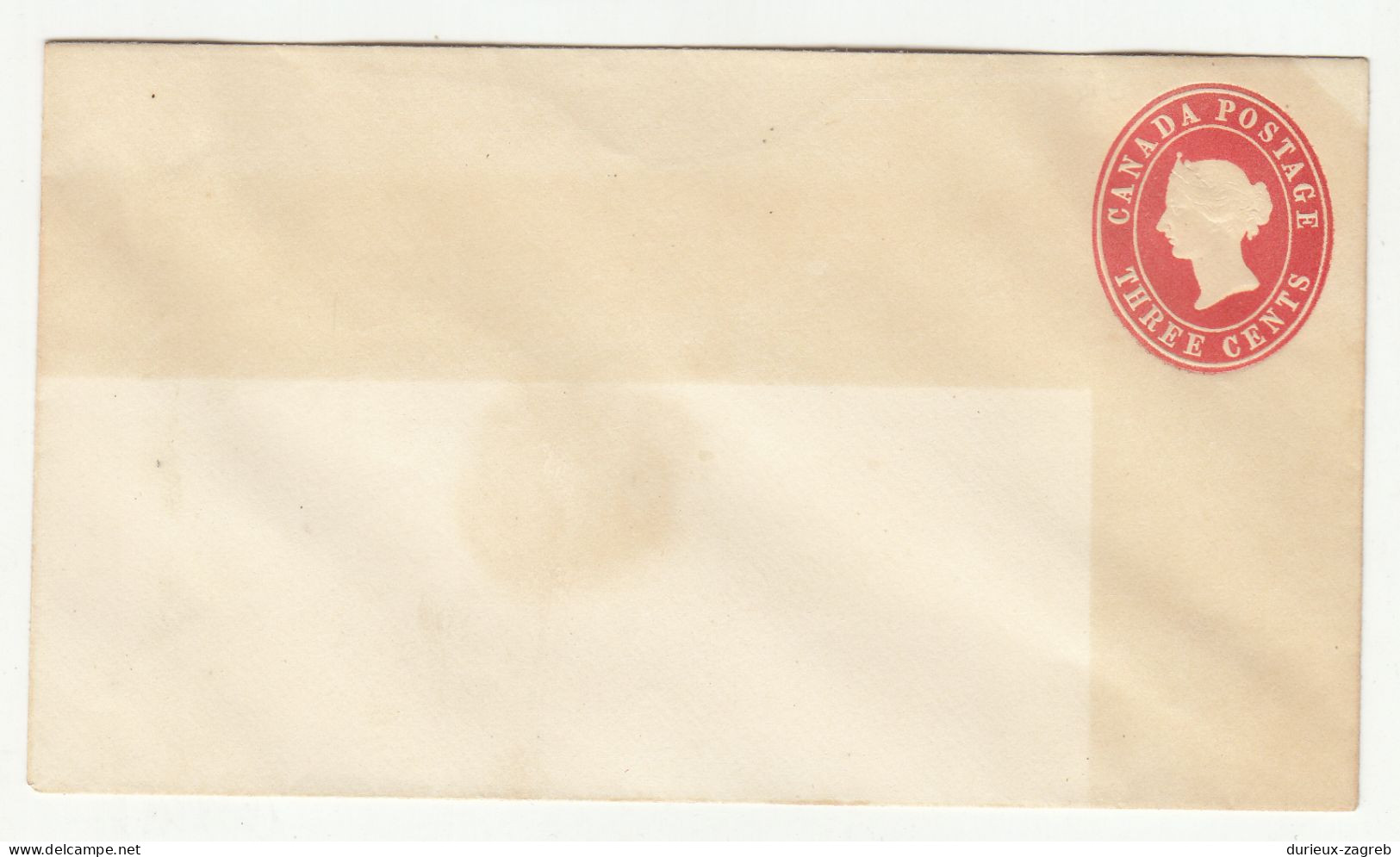 Canada 3 Old QV Postal Stationery Letter Covers Not Posted B230601 - 1860-1899 Règne De Victoria