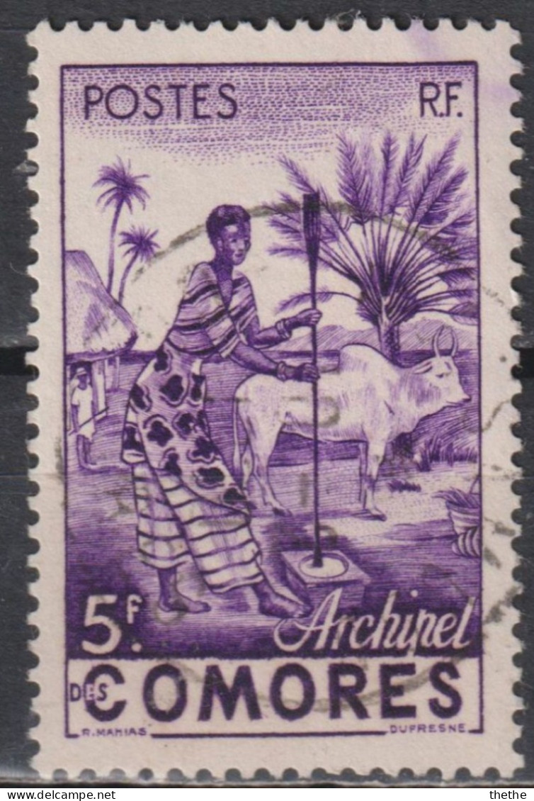 COMORES - Femme Indigene - Used Stamps
