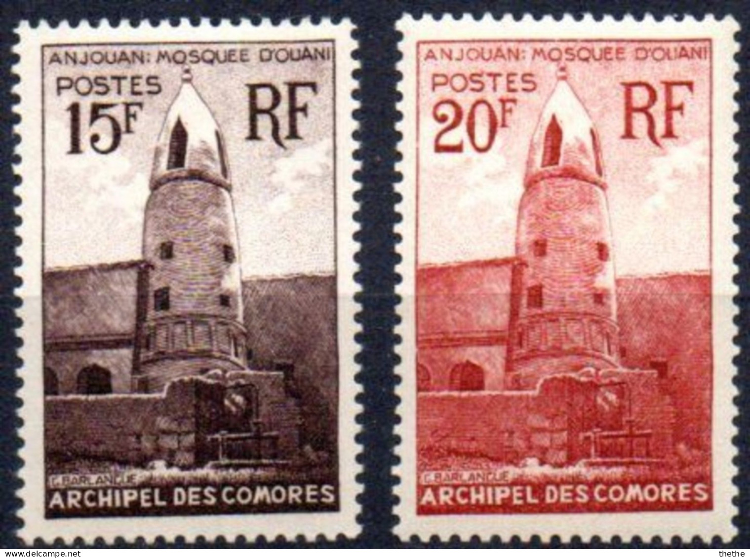 COMORES - Mosquee Anjouan - Used Stamps