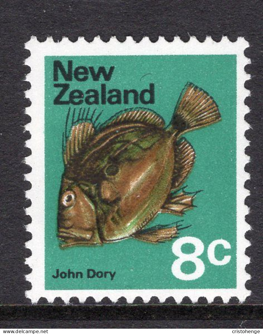 New Zealand 1973-76 Definitives - No Wmk. - 8c John Dory MNH (SG 1015) - Nuevos