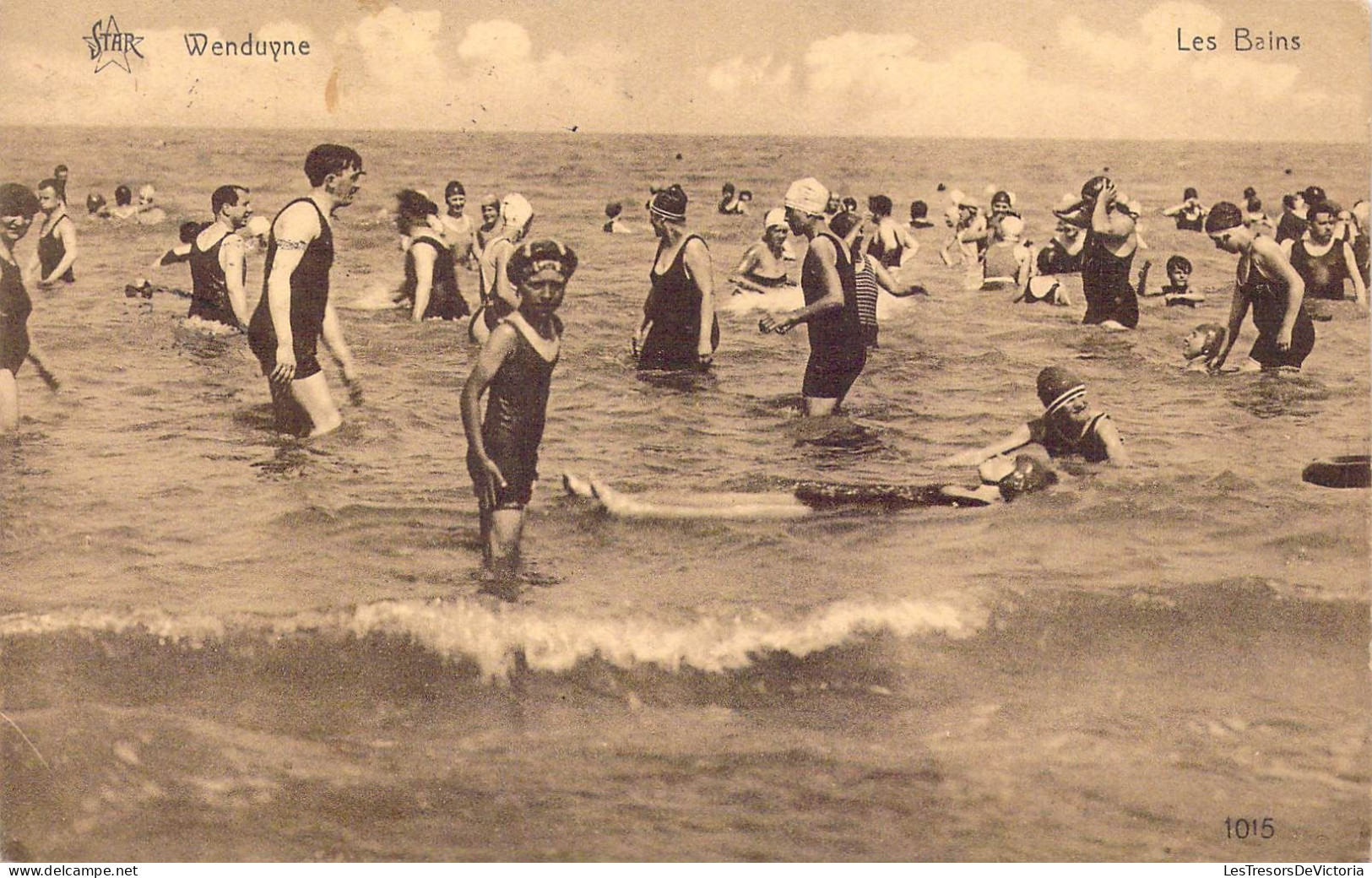 BELGIQUE - Wenduine - Les Bains - Carte Postale Ancienne - Wenduine